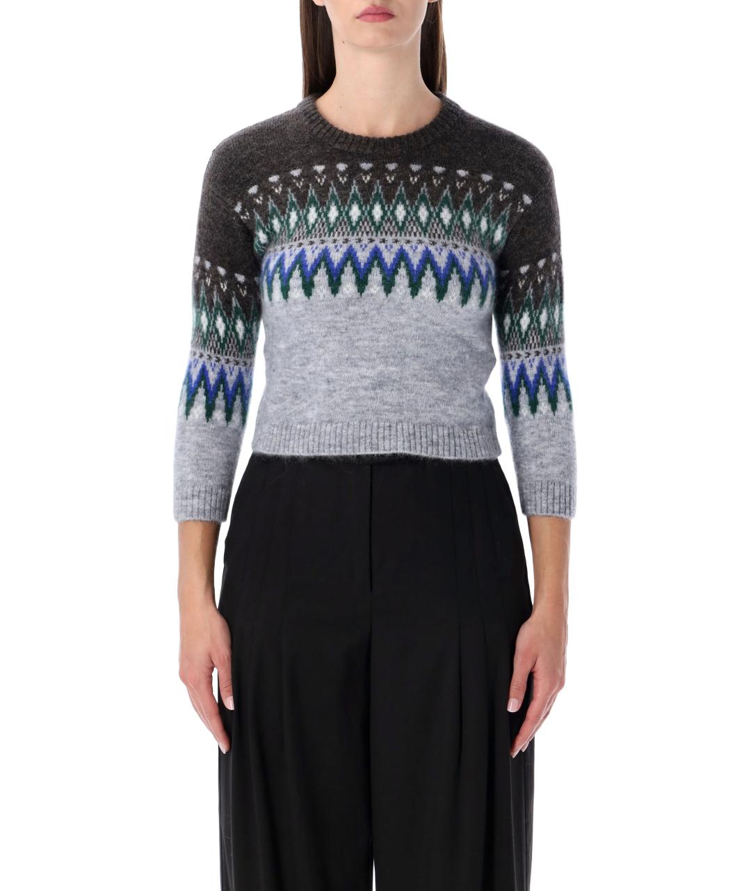 ACNE STUDIOS Мульти шерстяной джемпер / свитер, фото 4