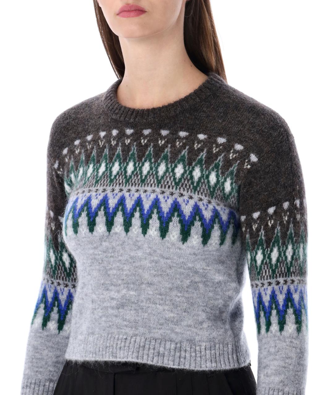 ACNE STUDIOS Мульти шерстяной джемпер / свитер, фото 3