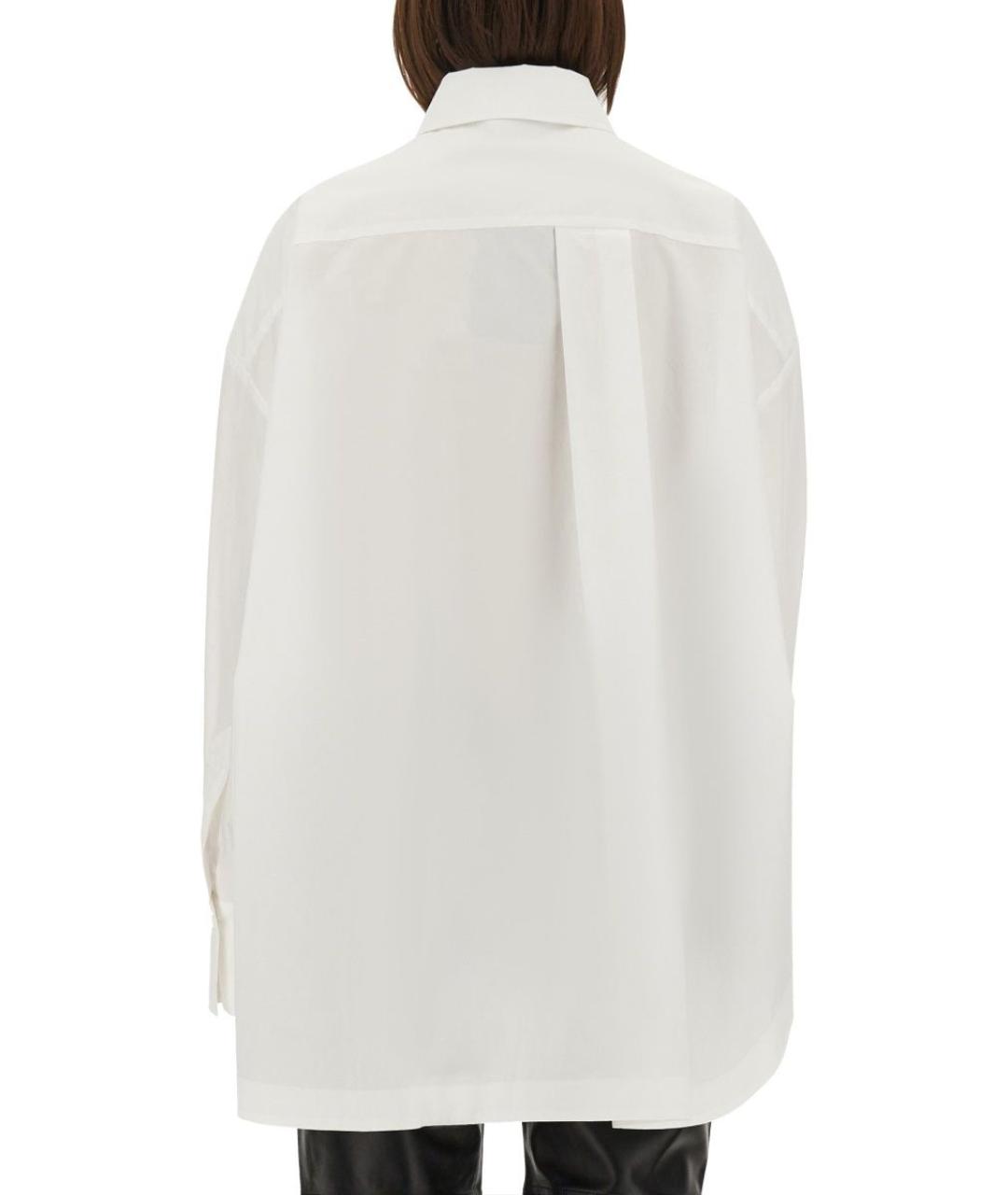 THE ATTICO Белая хлопковая рубашка, фото 4