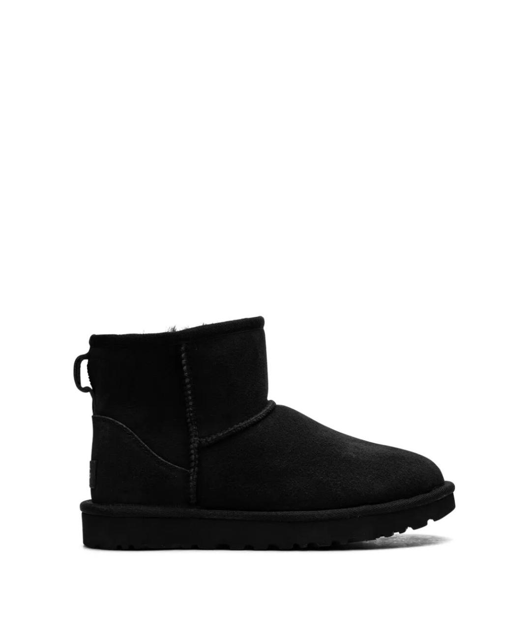 UGG AUSTRALIA Черные замшевые ботинки, фото 1