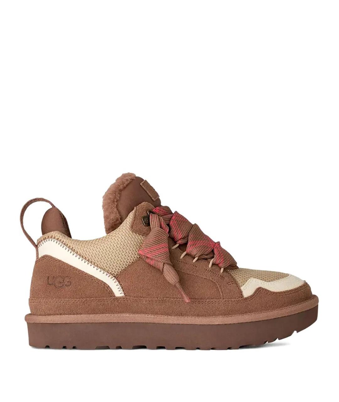 UGG AUSTRALIA Коричневые кожаные ботинки, фото 1