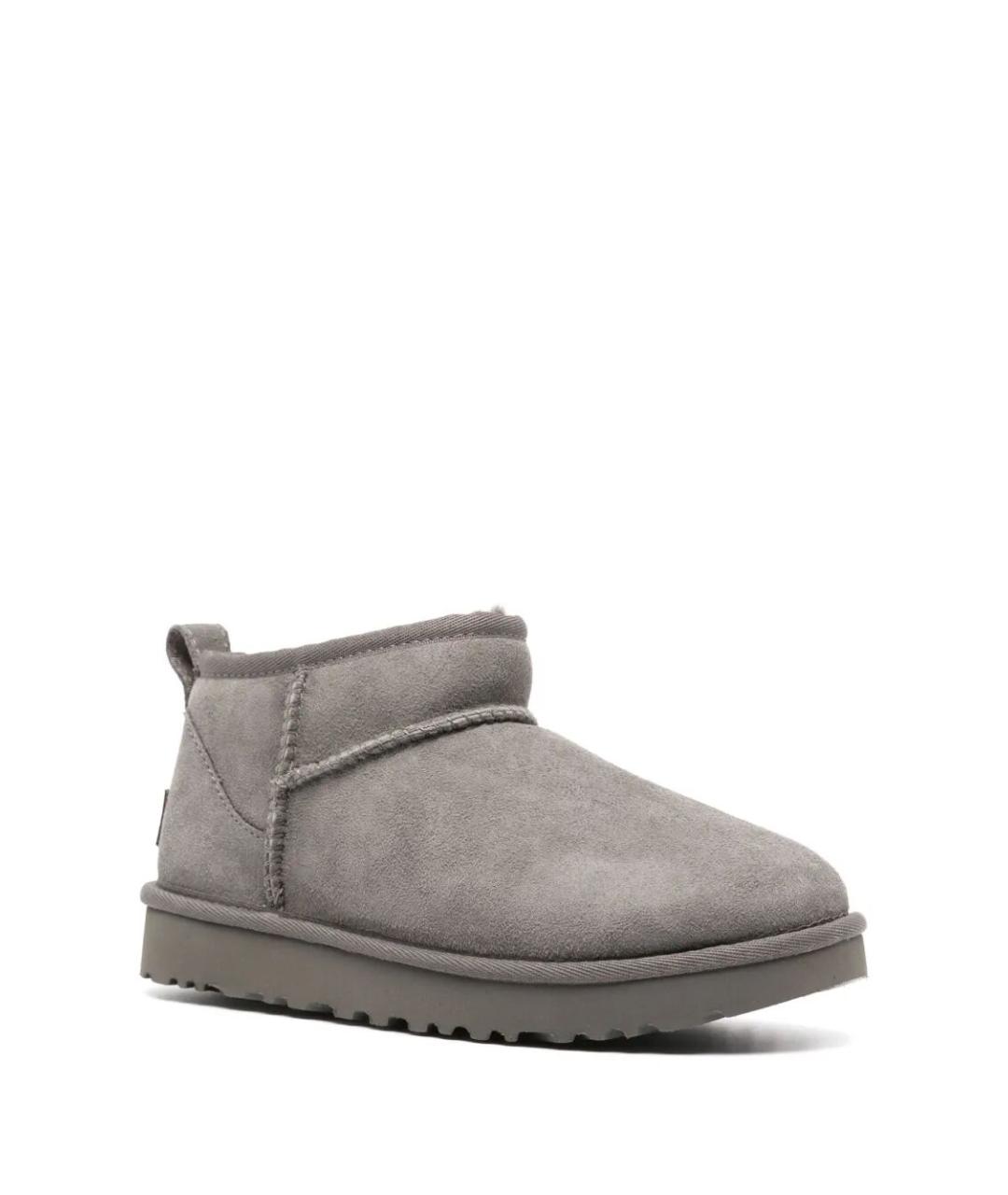 UGG AUSTRALIA Серые замшевые ботинки, фото 2