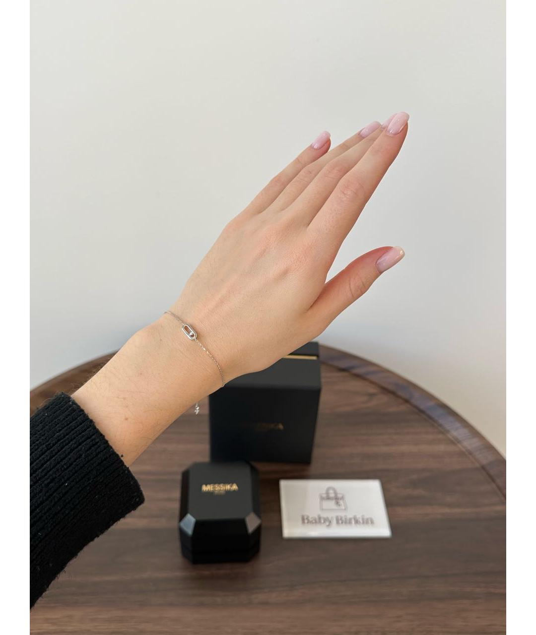 MESSIKA Белый браслет из белого золота, фото 6