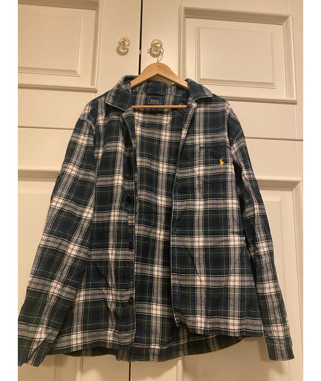 POLO RALPH LAUREN Зеленая хлопковая рубашка, фото 4