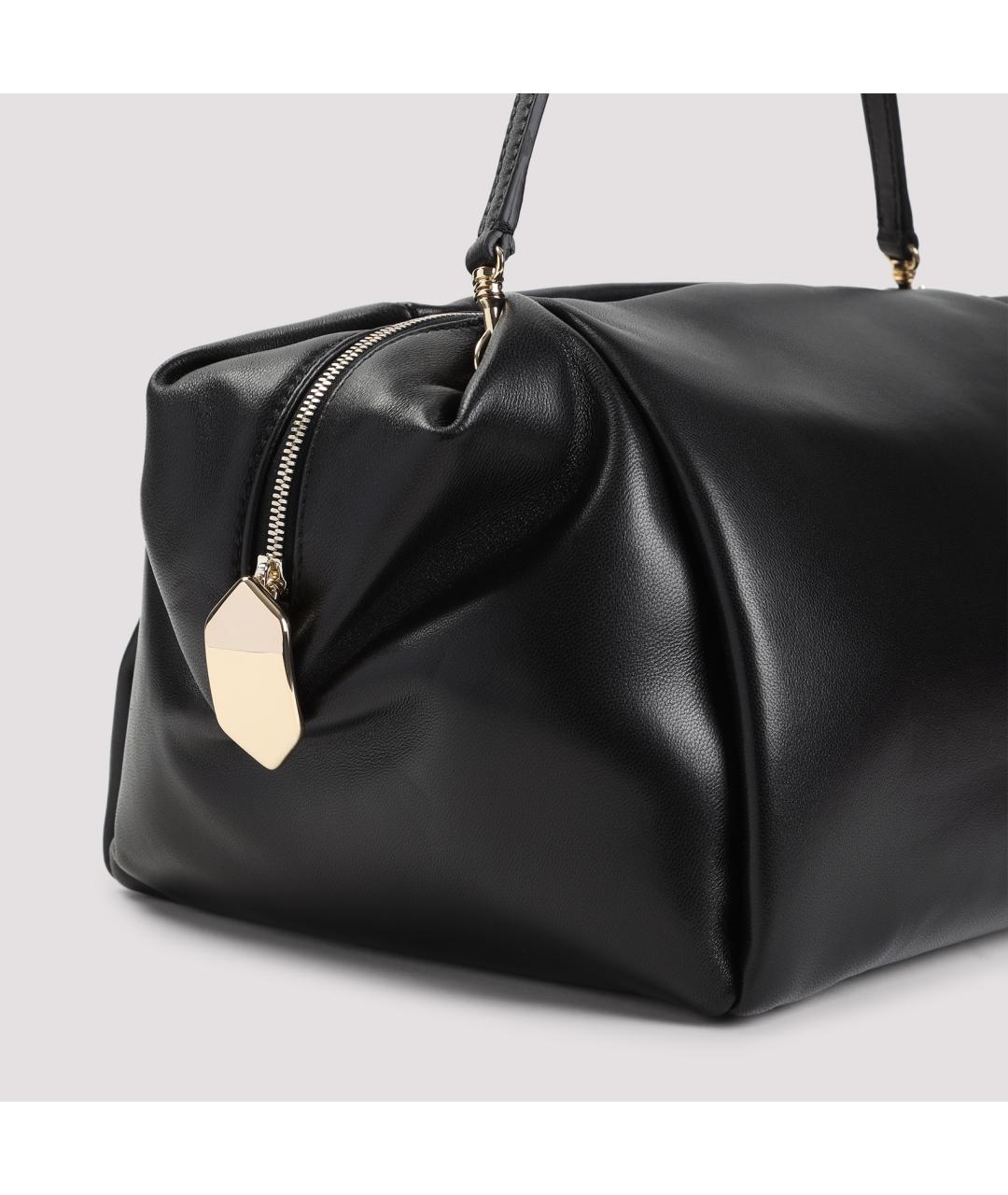 Carven Черная кожаная сумка через плечо, фото 4