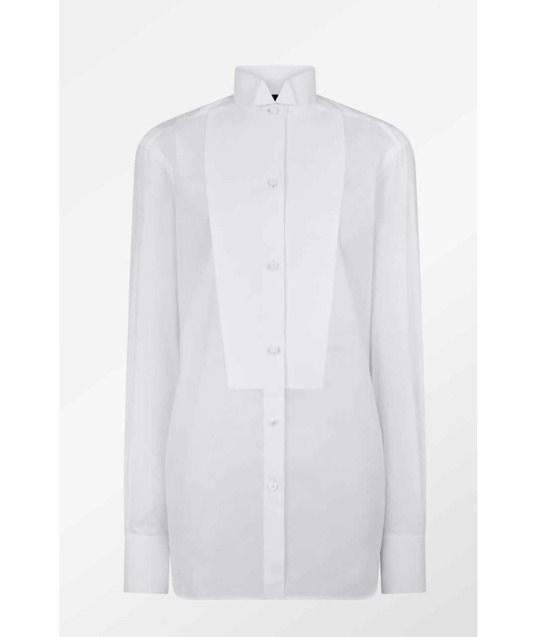 TOM FORD Белая хлопковая рубашка, фото 5
