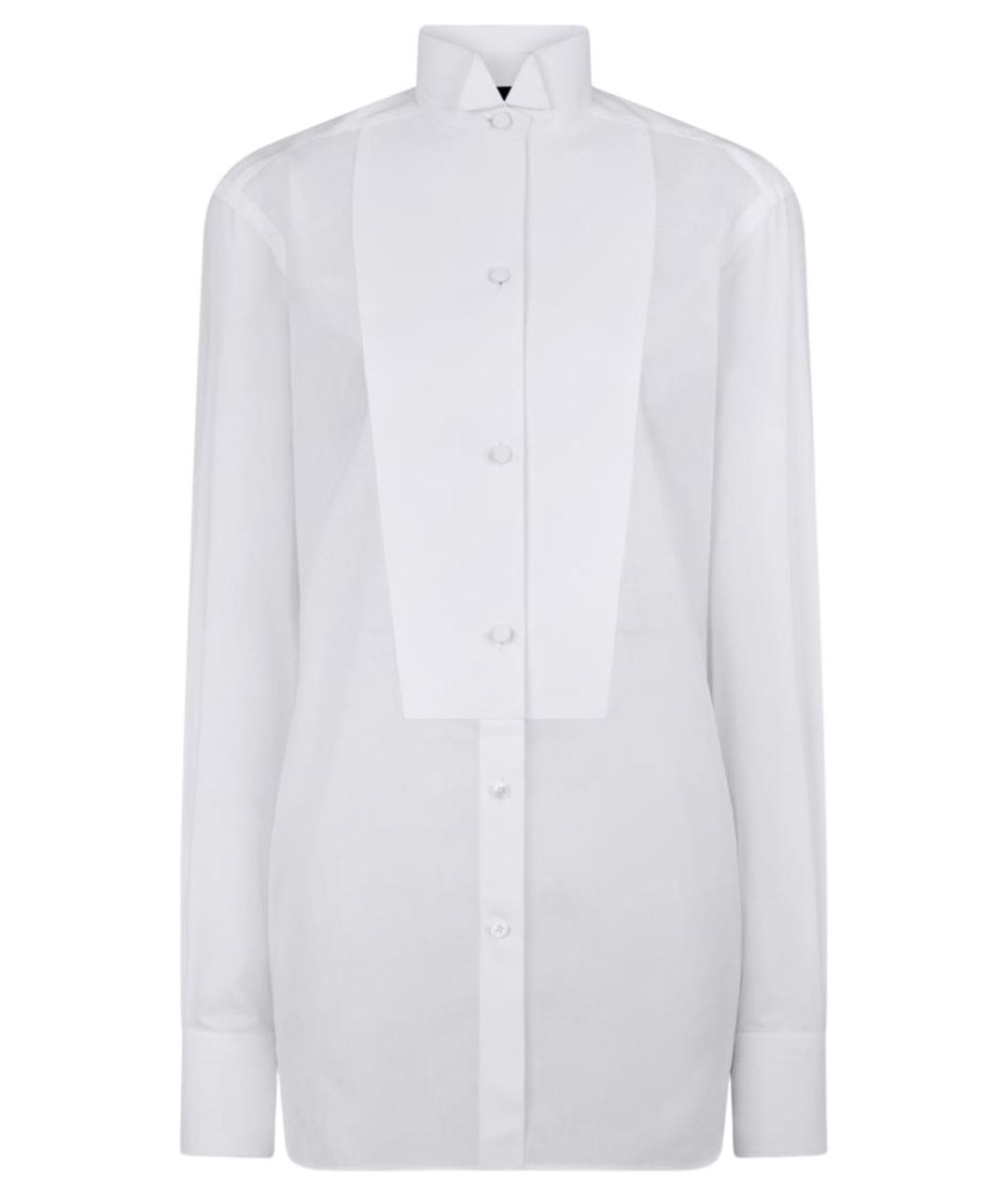 TOM FORD Белая хлопковая рубашка, фото 1