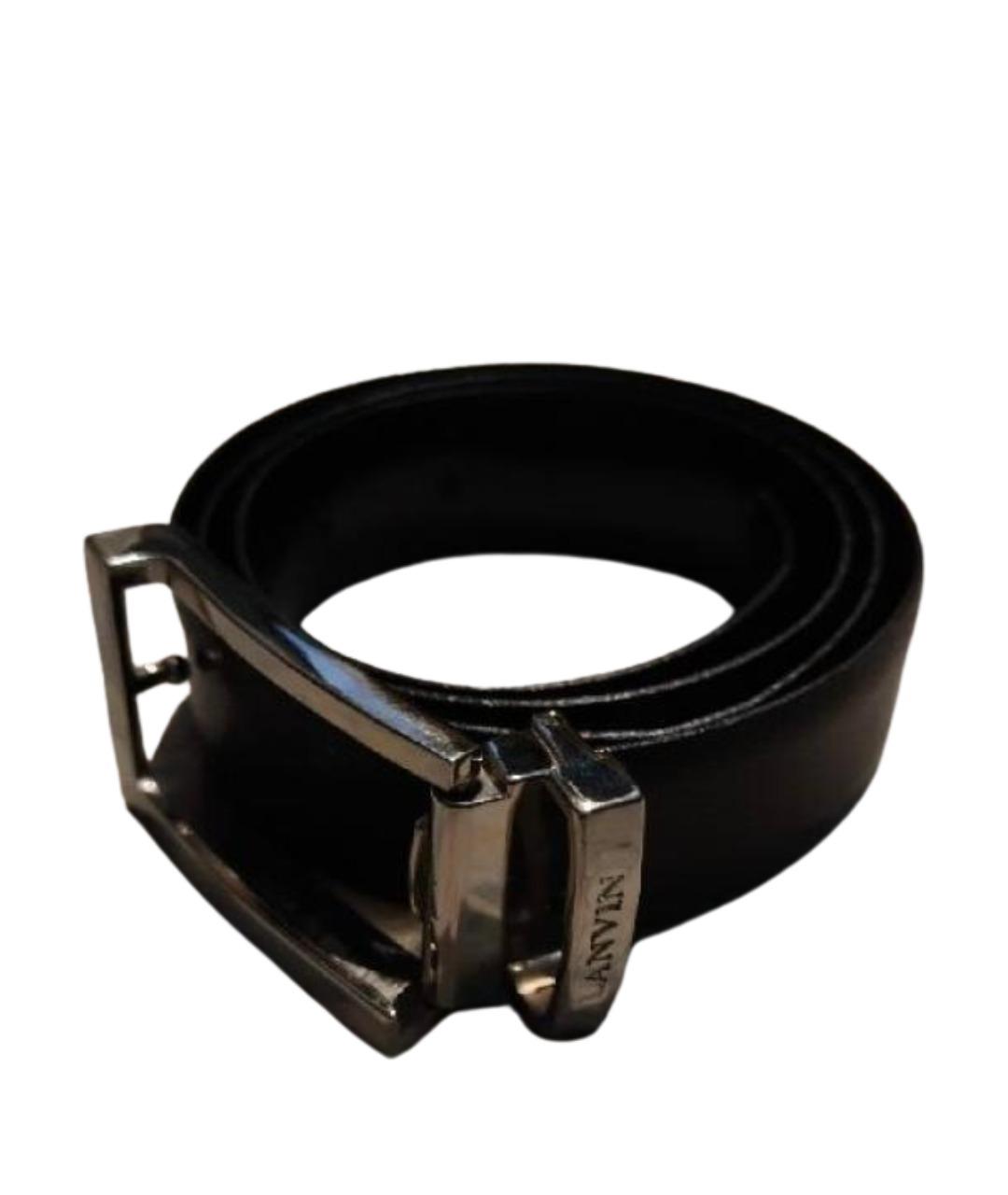 LANVIN Коричневый ремень из искусственной кожи, фото 1