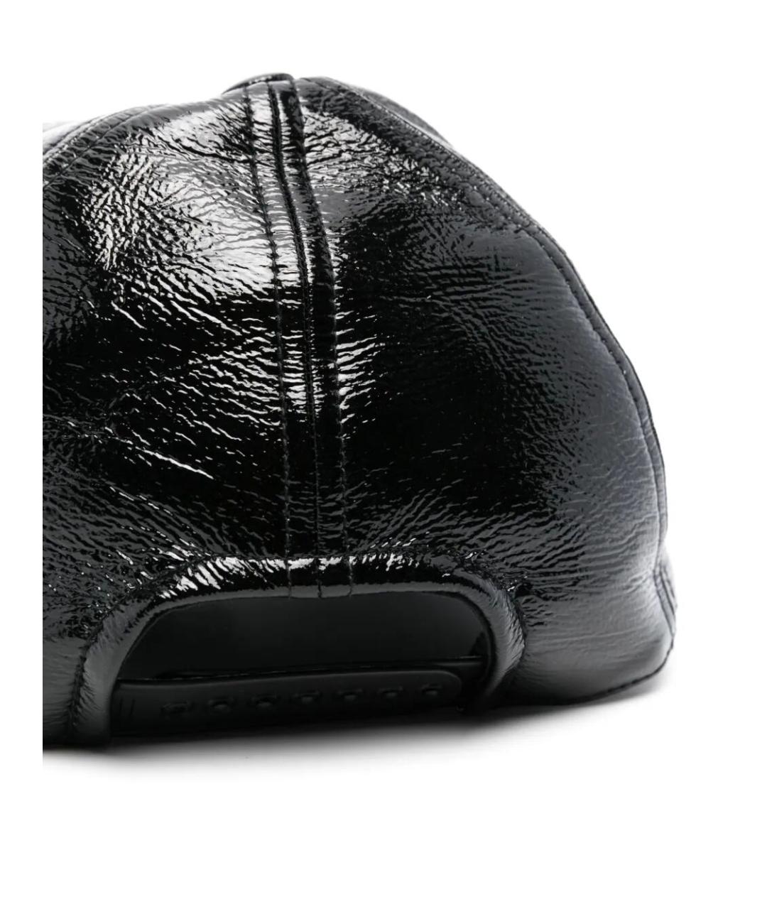 COURREGES Черная кепка, фото 2