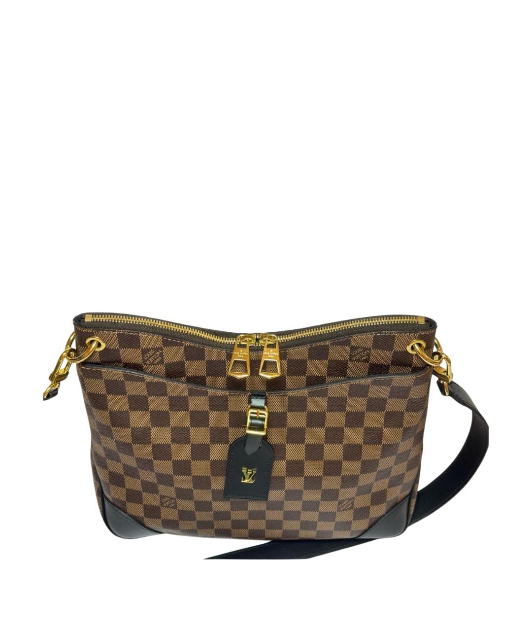 LOUIS VUITTON Коричневая сумка через плечо, фото 1