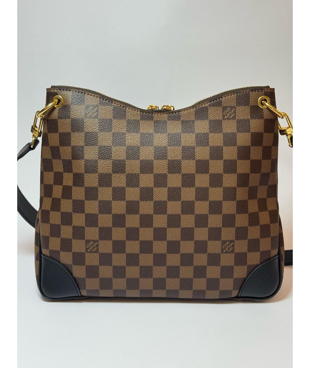 LOUIS VUITTON Коричневая сумка через плечо, фото 4