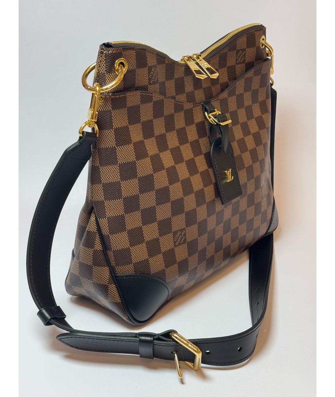 LOUIS VUITTON Коричневая сумка через плечо, фото 3