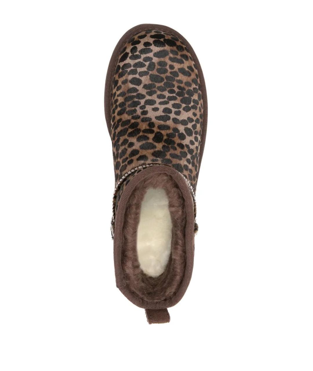 UGG AUSTRALIA Коричневые нубуковые ботинки, фото 2