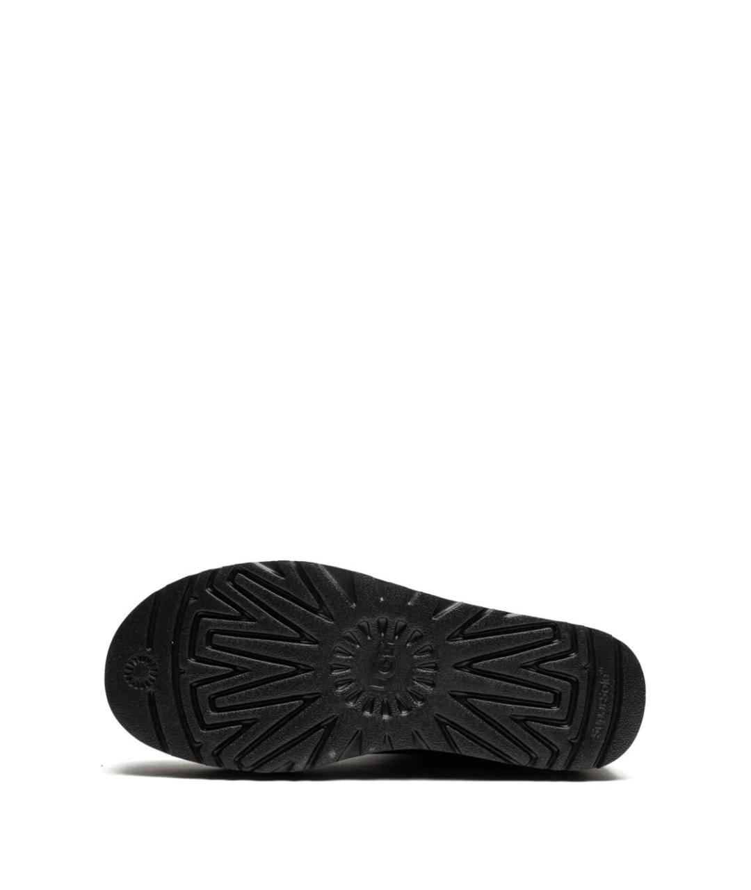 UGG AUSTRALIA Черные замшевые ботинки, фото 4