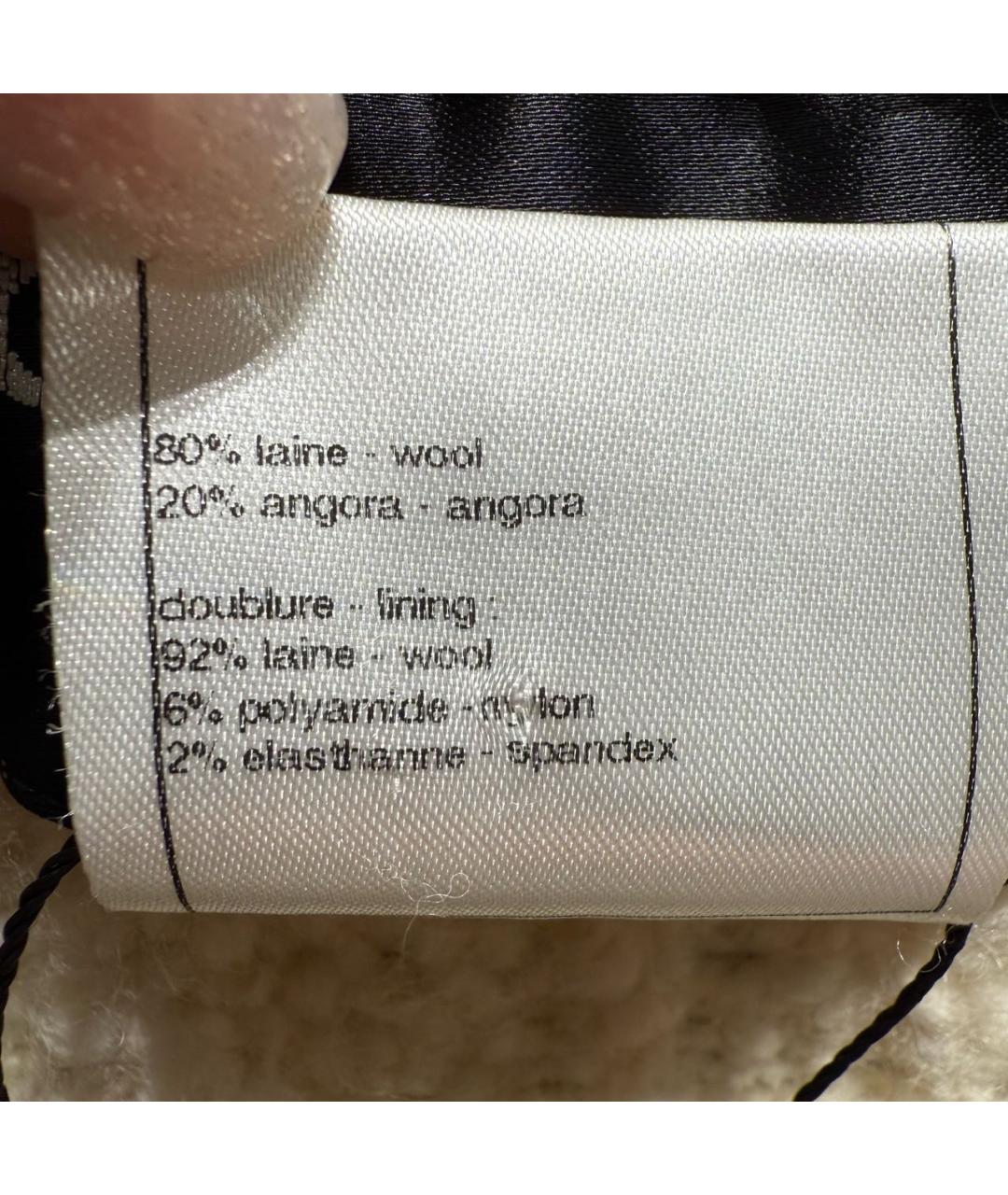 CHANEL Темно-синий шерстяной жилет, фото 8