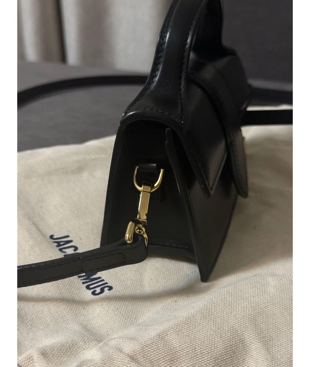 JACQUEMUS Белая кожаная сумка через плечо, фото 7