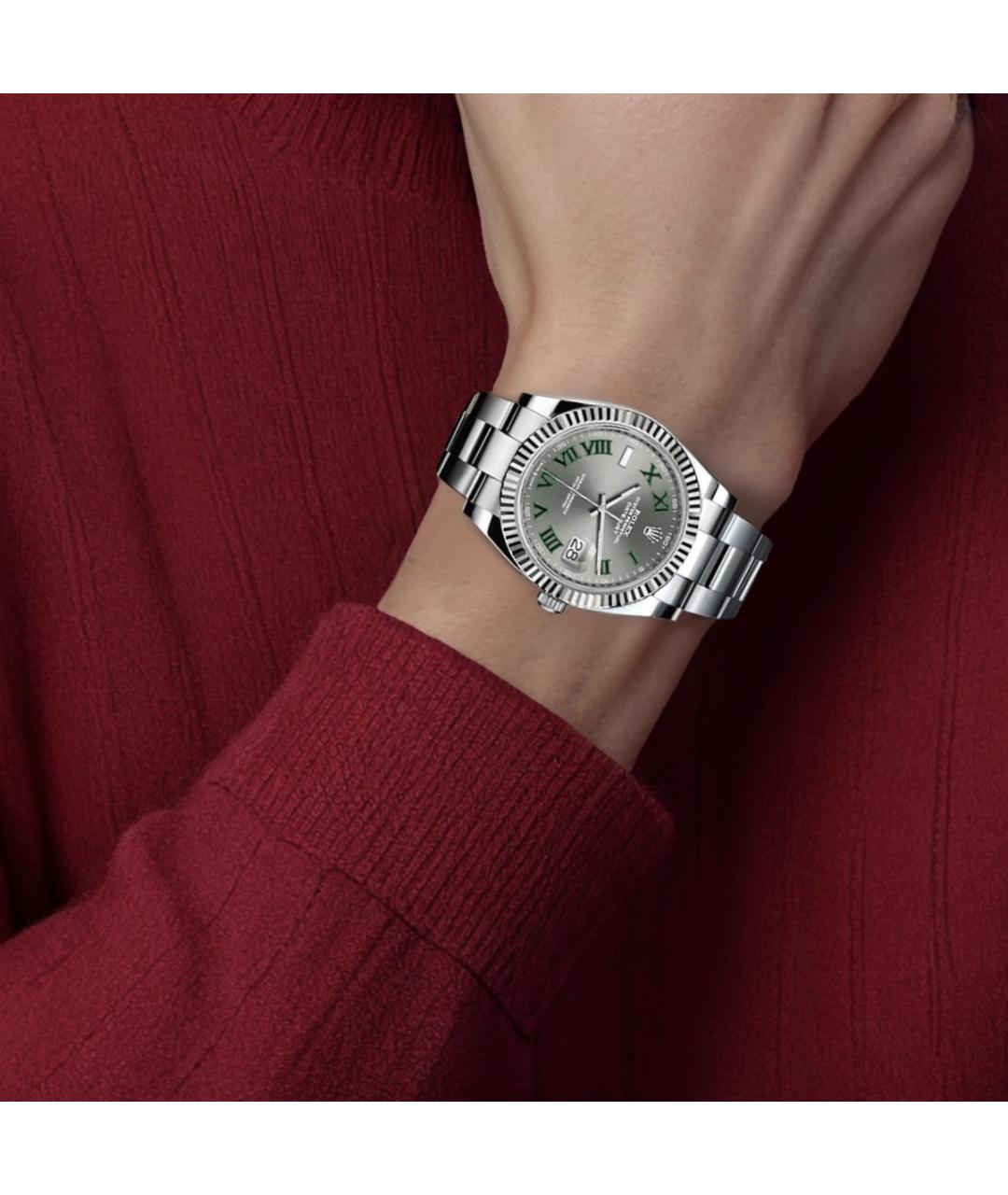 ROLEX Часы из белого золота, фото 2