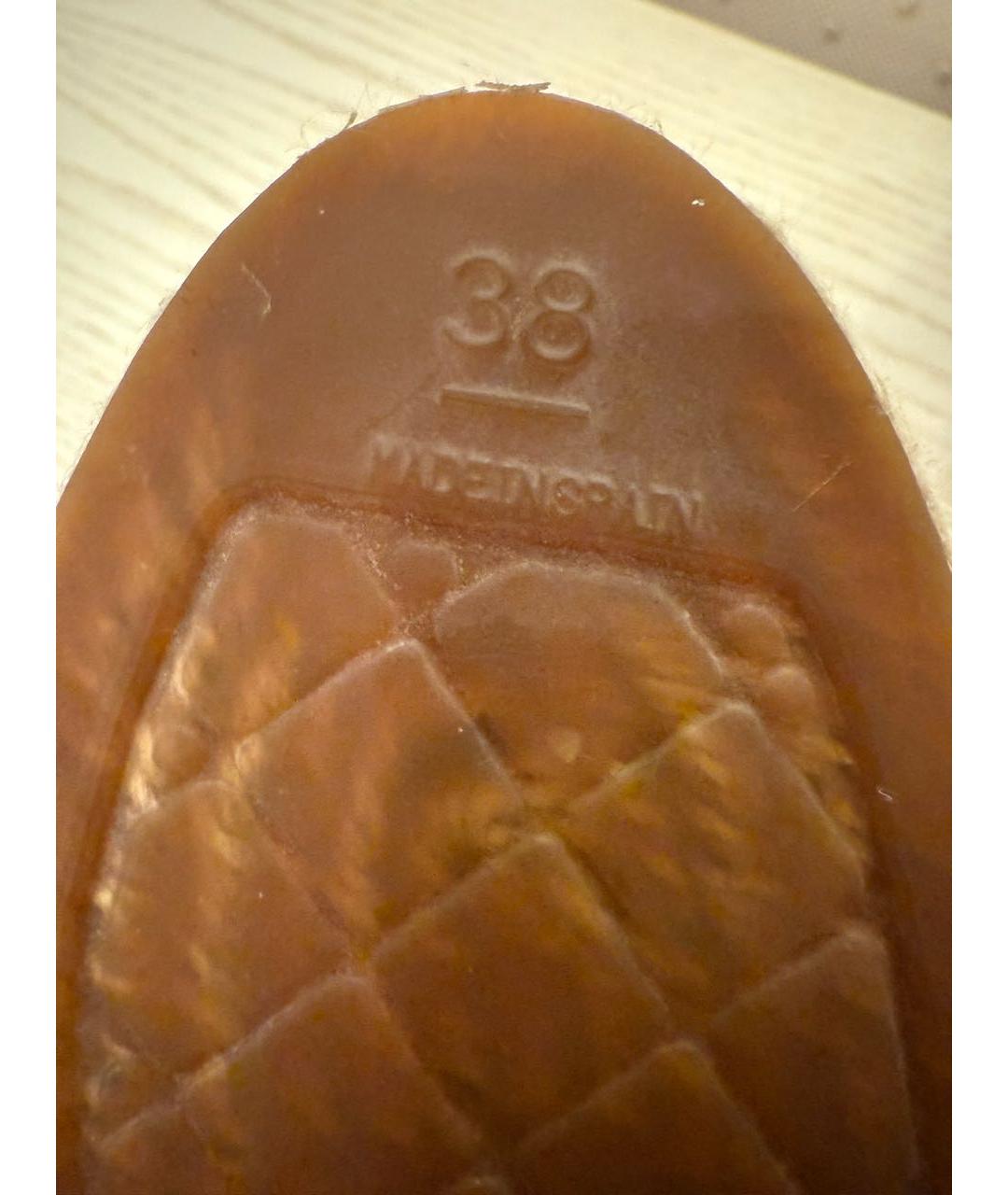 CHANEL Белые текстильные кроссовки, фото 6