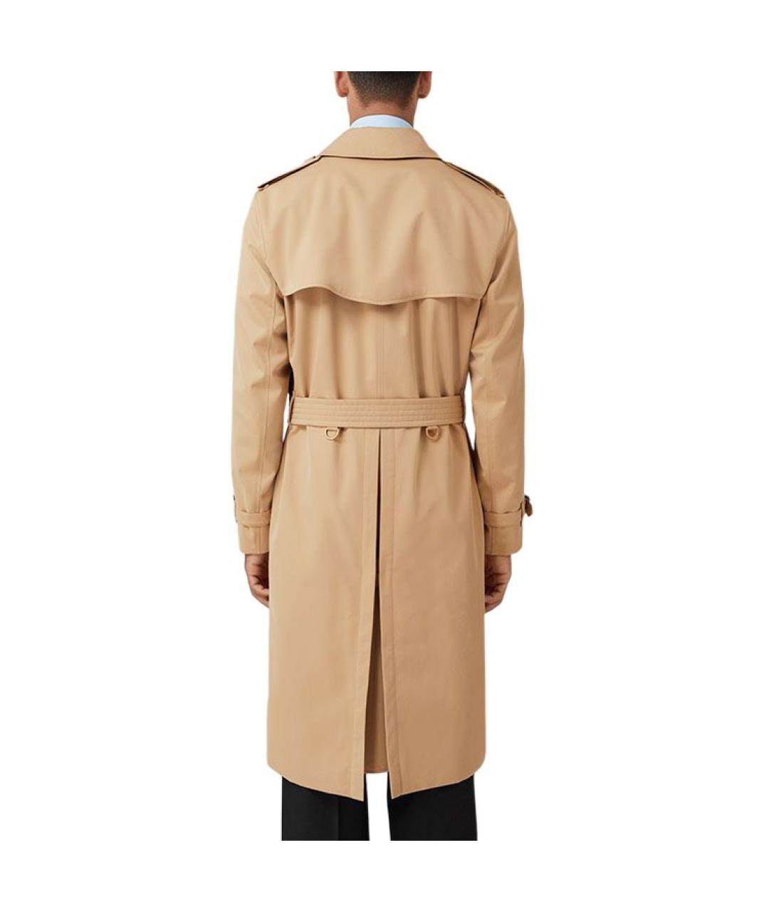 BURBERRY Бежевый тренч / плащ, фото 4