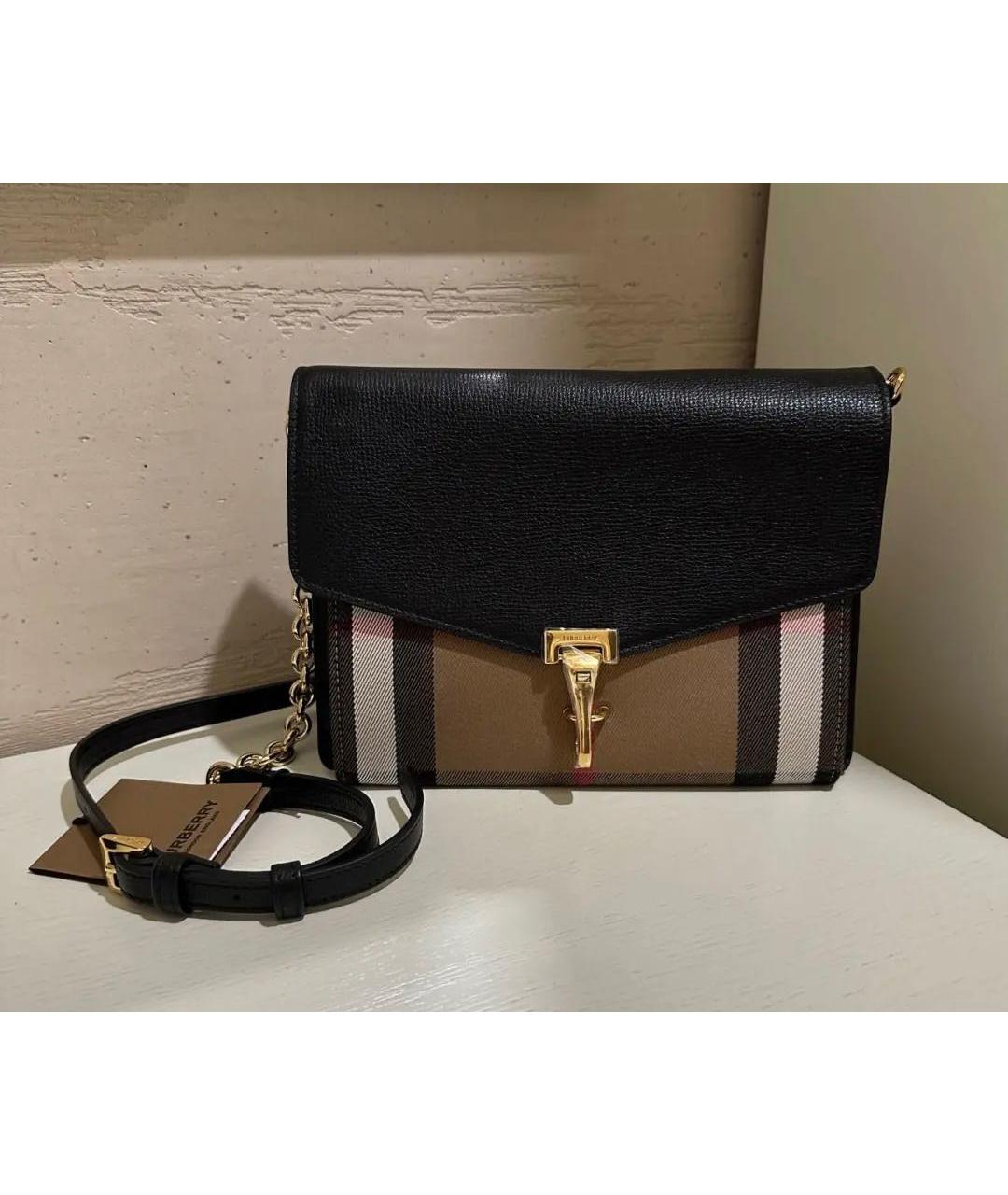 BURBERRY Бежевая кожаная сумка через плечо, фото 8