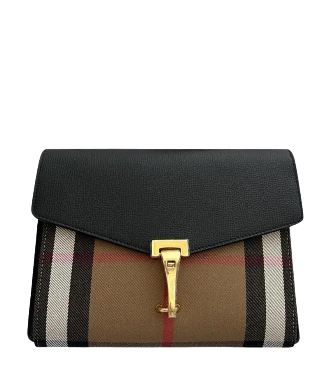 BURBERRY Бежевая кожаная сумка через плечо, фото 1