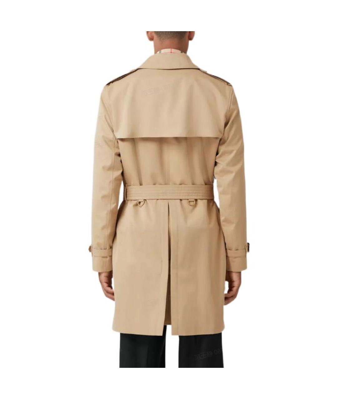 BURBERRY Бежевый тренч / плащ, фото 3