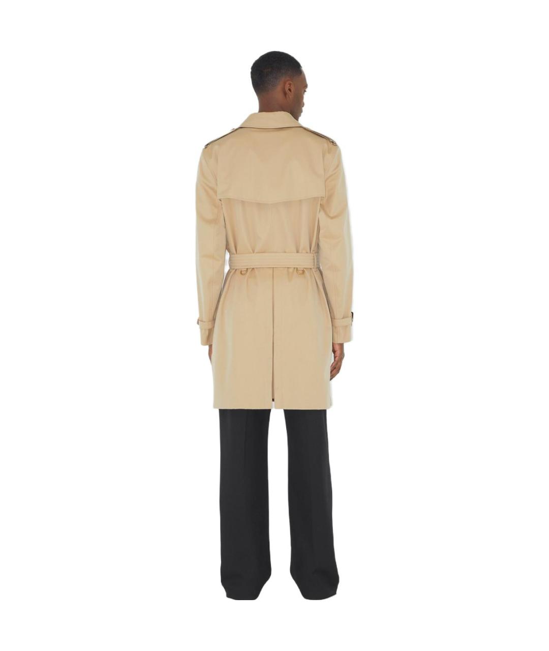 BURBERRY Бежевый тренч / плащ, фото 7