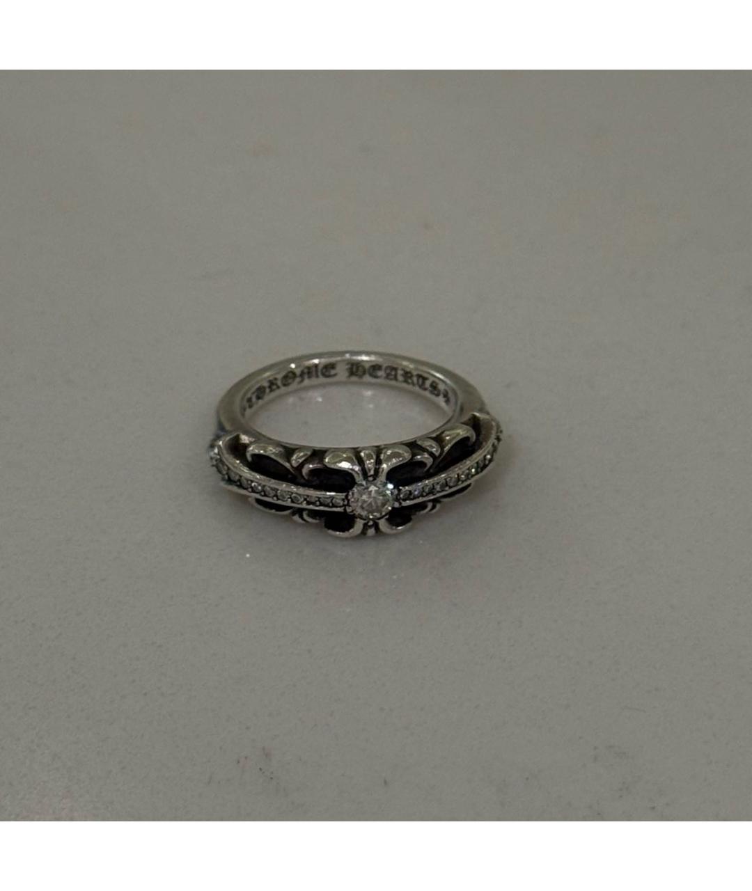 CHROME HEARTS Серебряное серебряное кольцо, фото 7