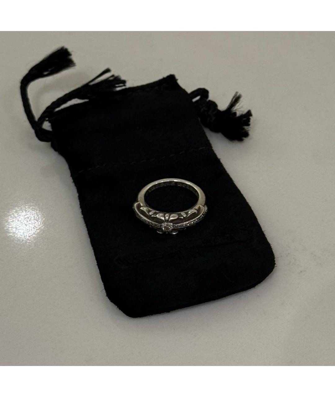 CHROME HEARTS Серебряное серебряное кольцо, фото 3