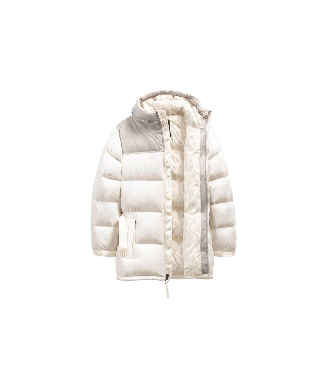 THE NORTH FACE Белая полиамидовая куртка, фото 2