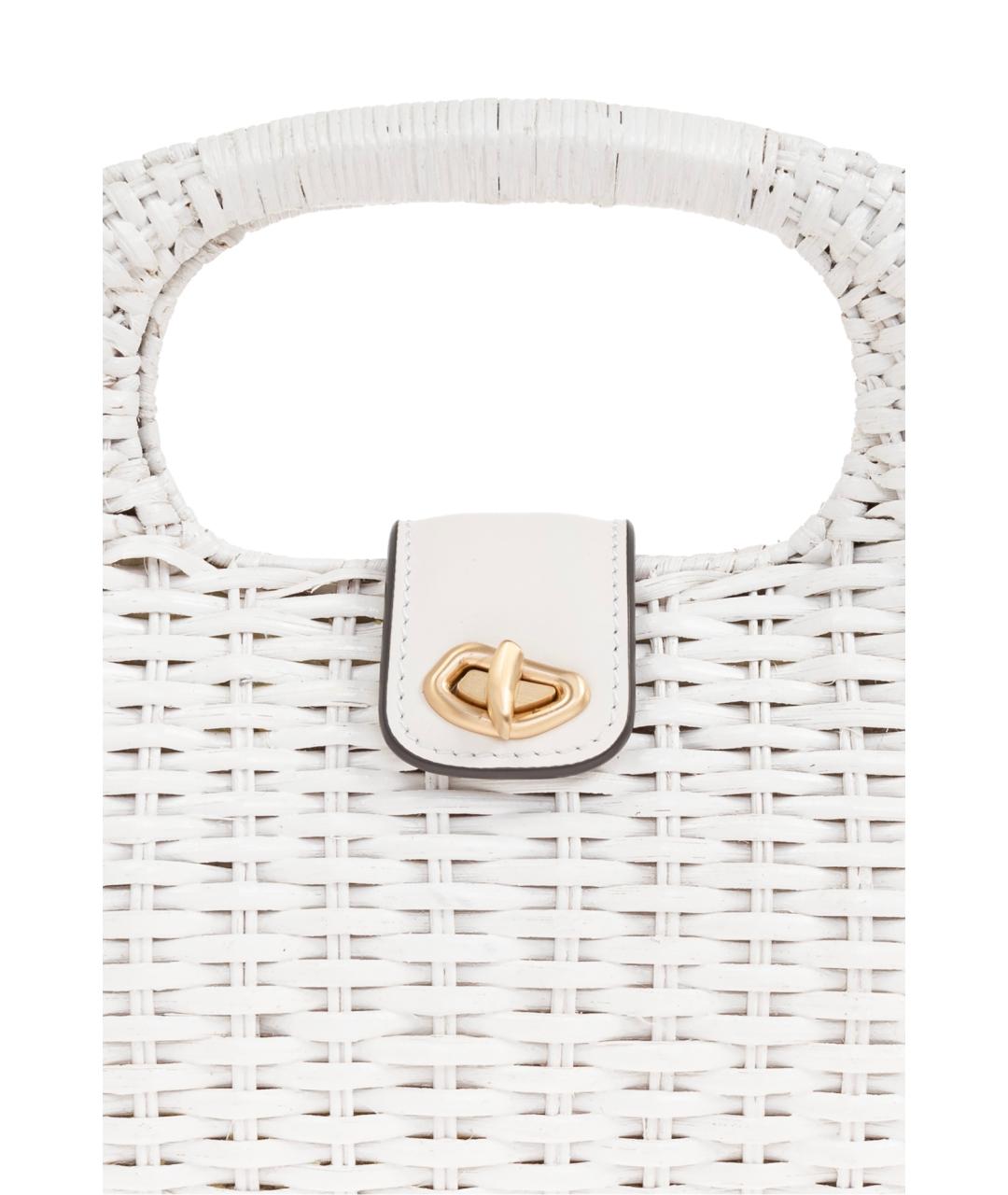 CULT GAIA Белая сумка с короткими ручками, фото 6