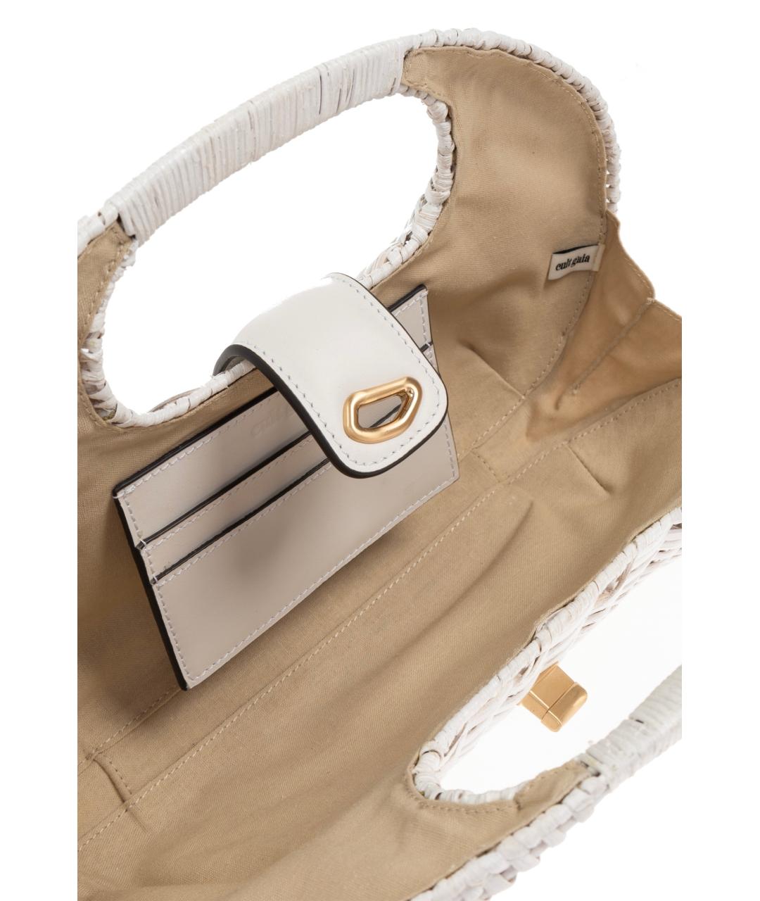 CULT GAIA Белая сумка с короткими ручками, фото 5