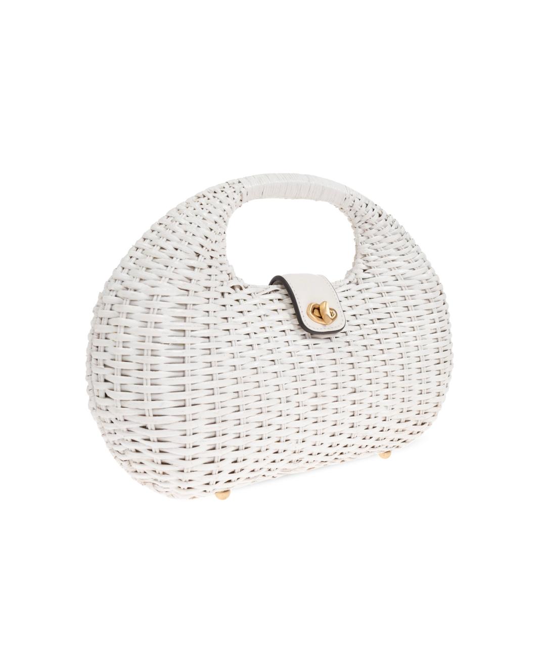 CULT GAIA Белая сумка с короткими ручками, фото 2