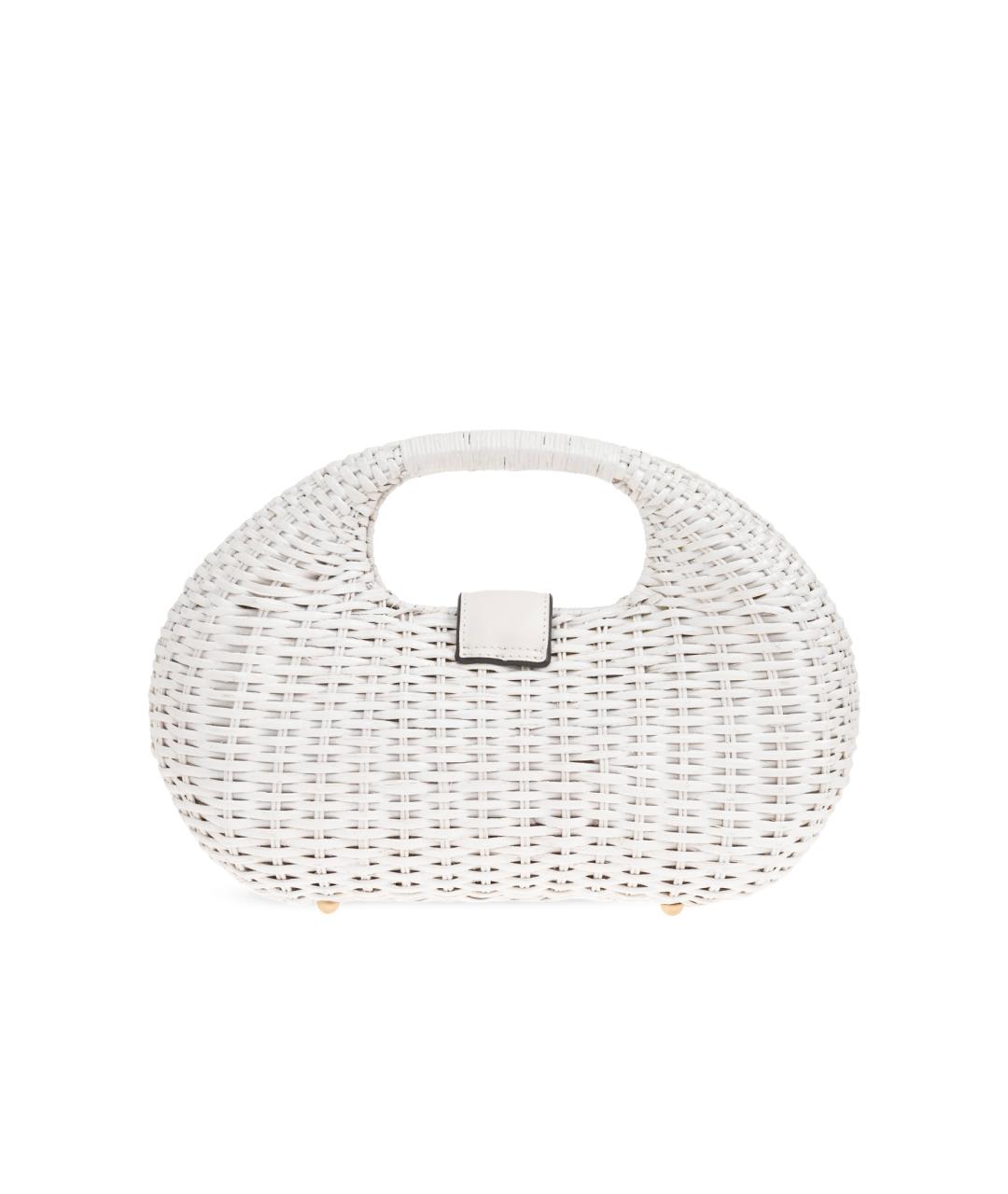 CULT GAIA Белая сумка с короткими ручками, фото 3