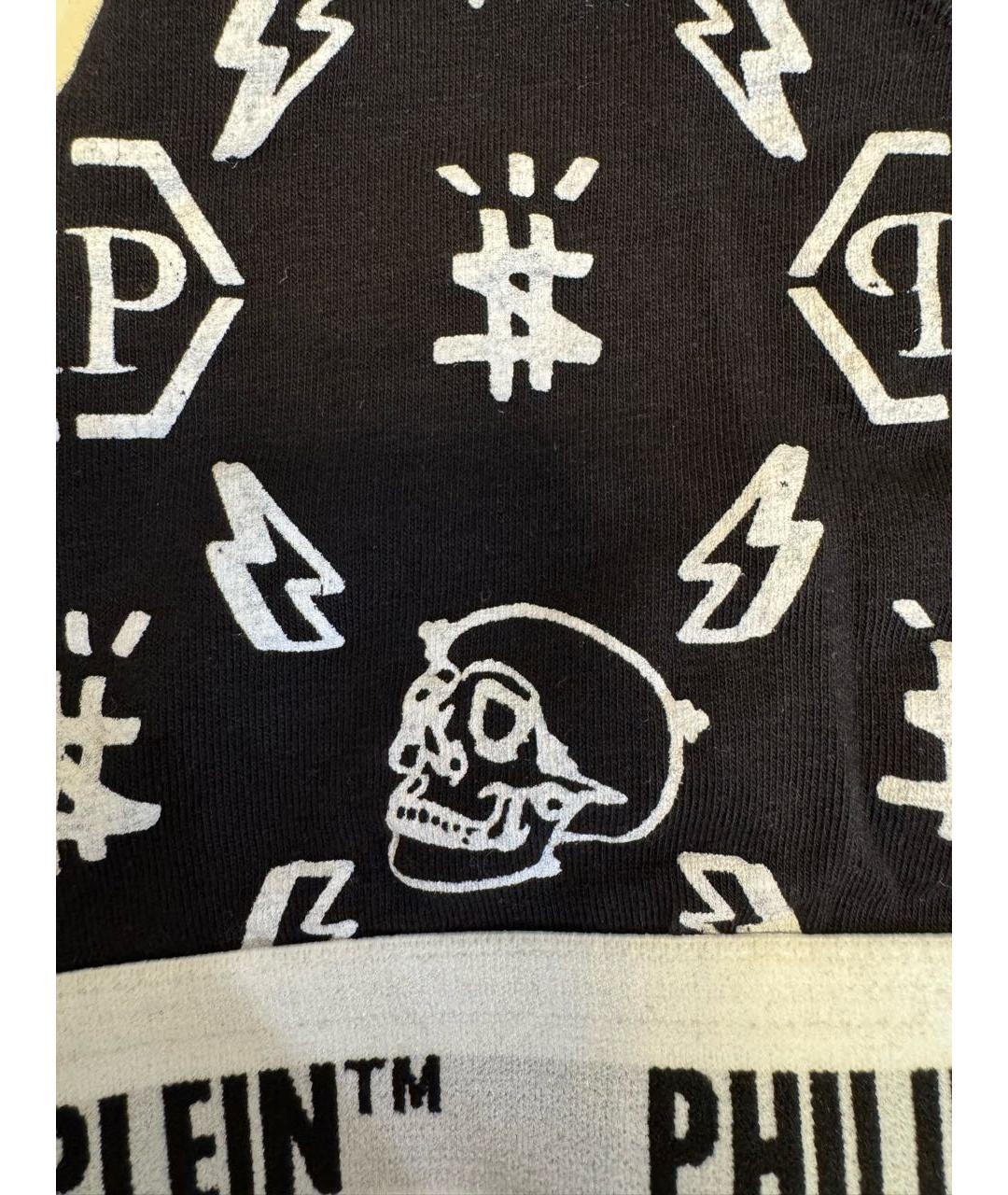 PHILIPP PLEIN Черный бюстгалтеры, фото 5