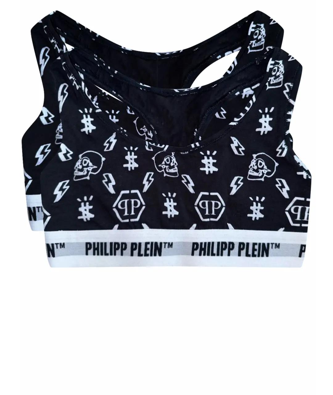 PHILIPP PLEIN Черный бюстгалтеры, фото 1