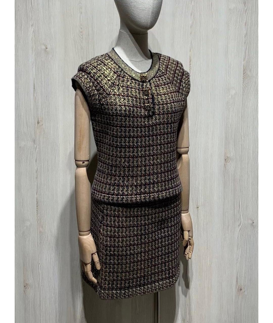 CHANEL Кашемировый костюм с юбками, фото 2