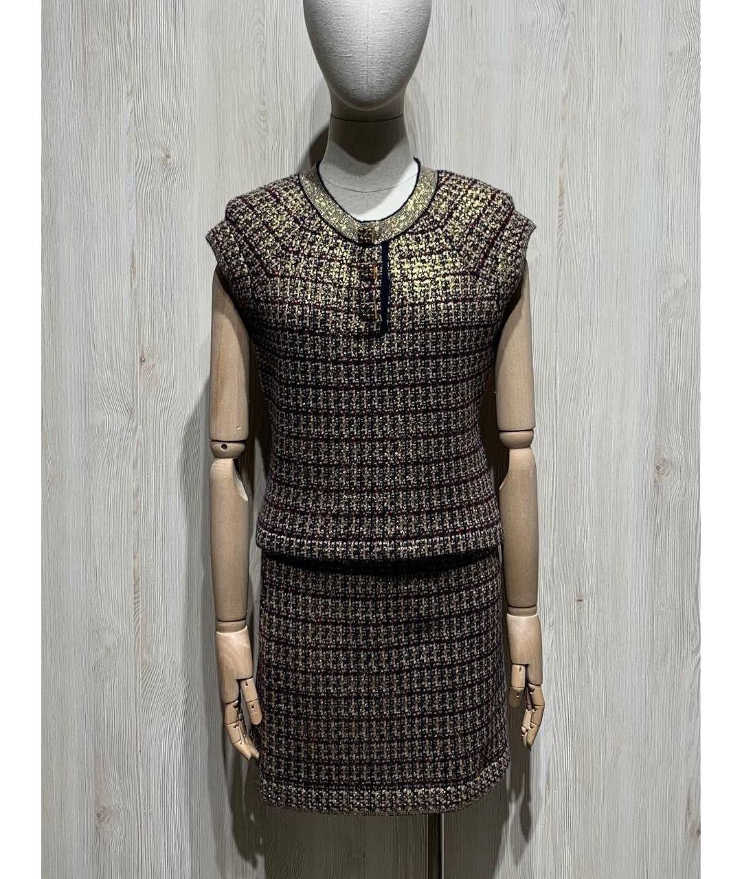 CHANEL Кашемировый костюм с юбками, фото 8