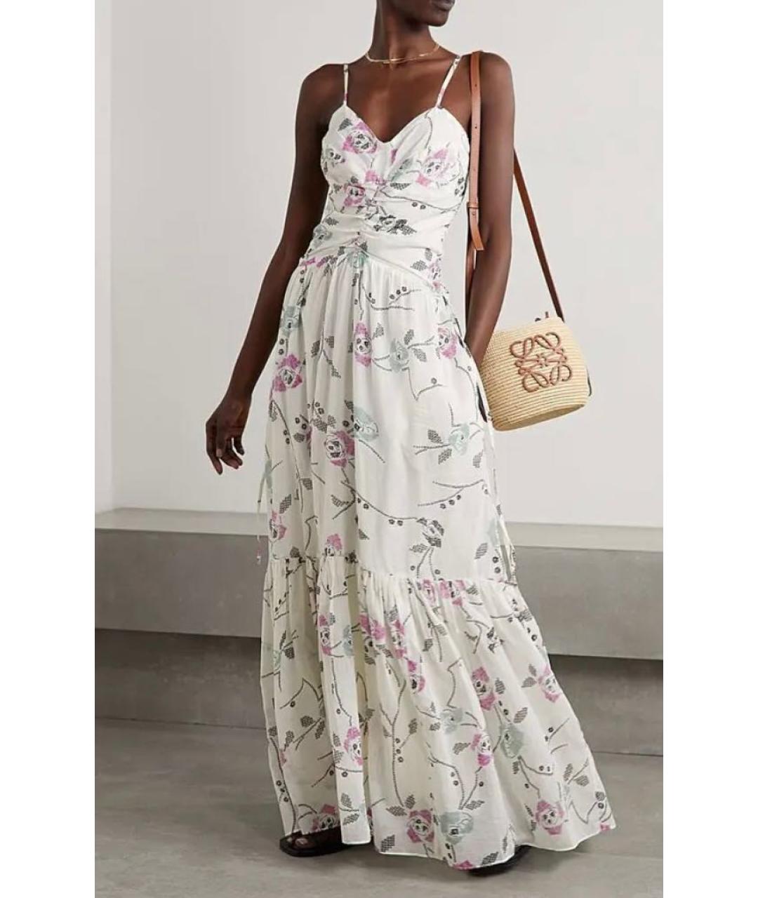 ISABEL MARANT ETOILE Мульти хлопковый сарафан, фото 7