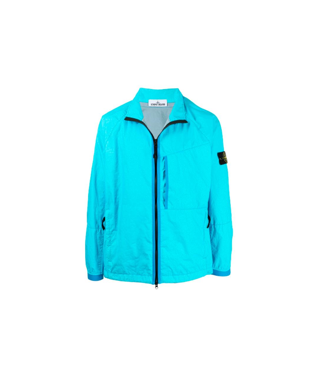STONE ISLAND Голубая куртка, фото 5