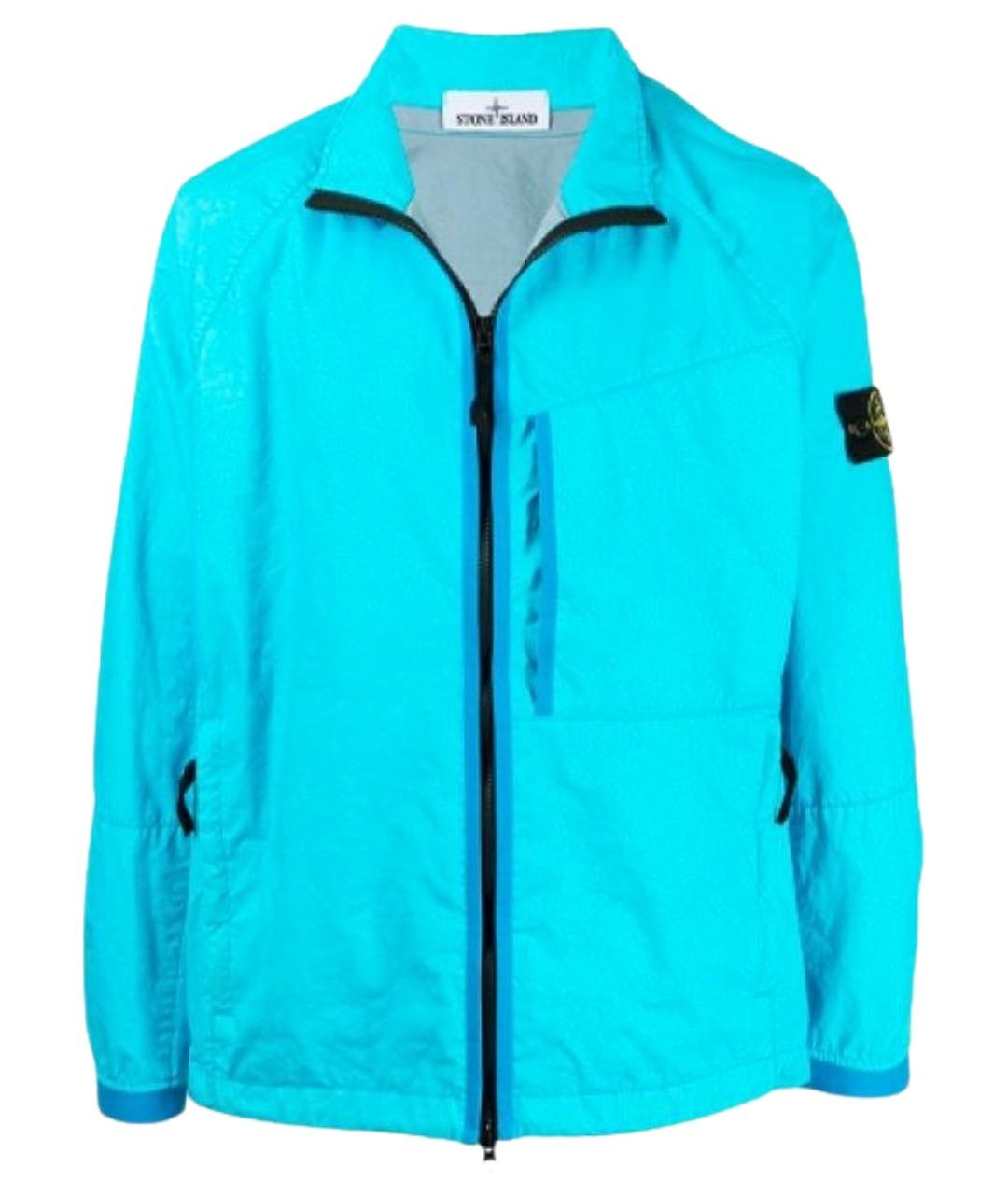 STONE ISLAND Голубая куртка, фото 1