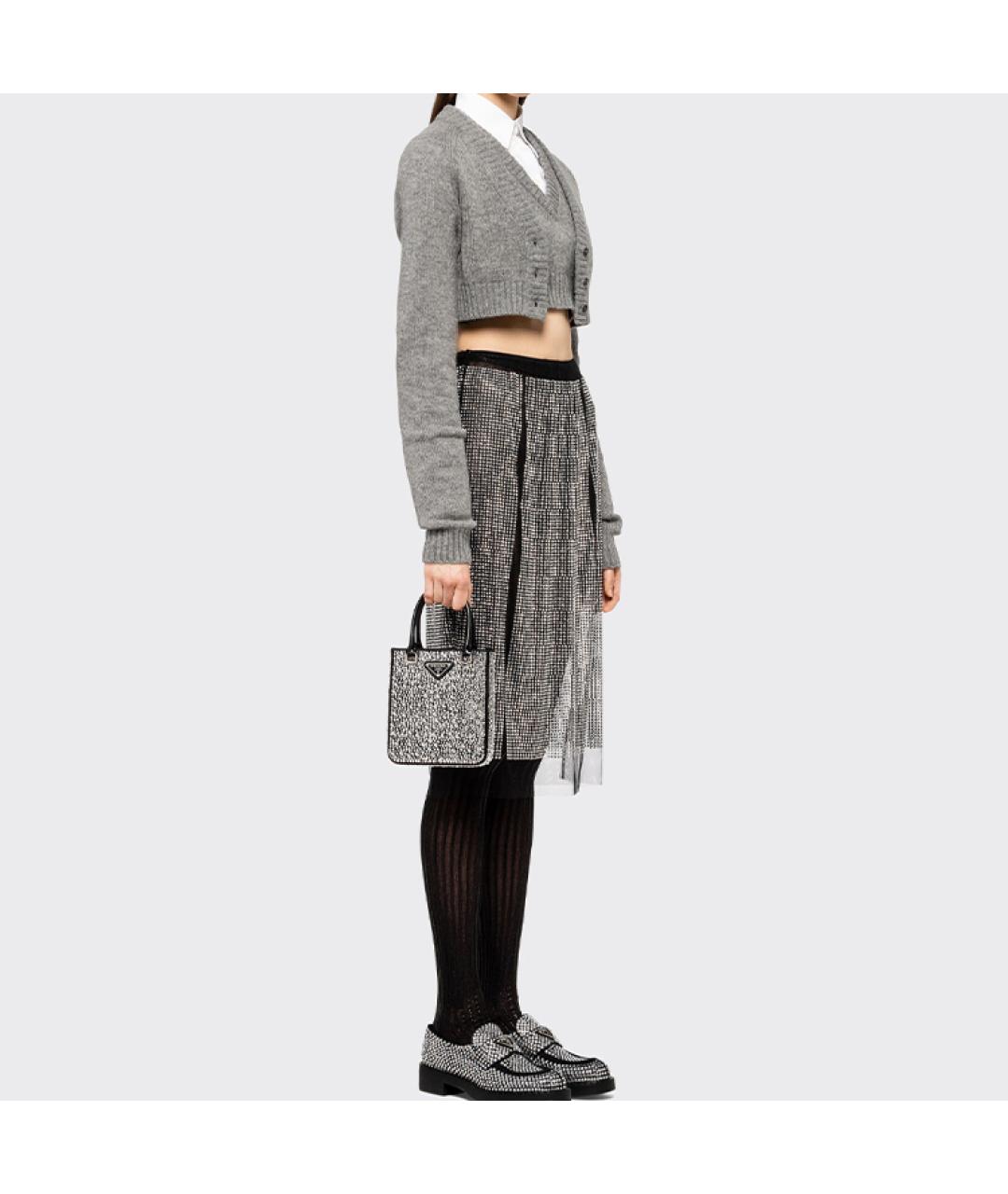 PRADA Черная сумка через плечо, фото 5