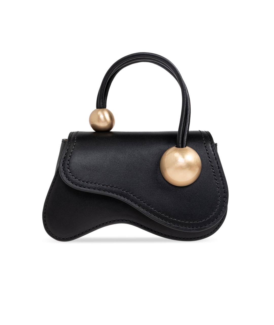 CULT GAIA Черная сумка с короткими ручками, фото 10