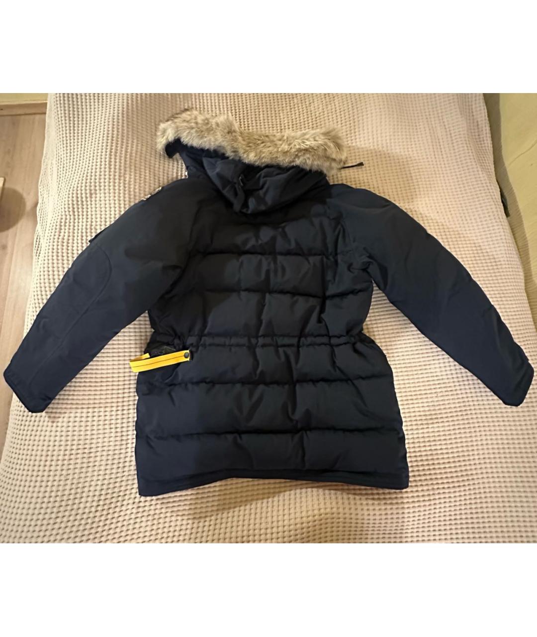 PARAJUMPERS Темно-синий полиамидовый пуховик, фото 2