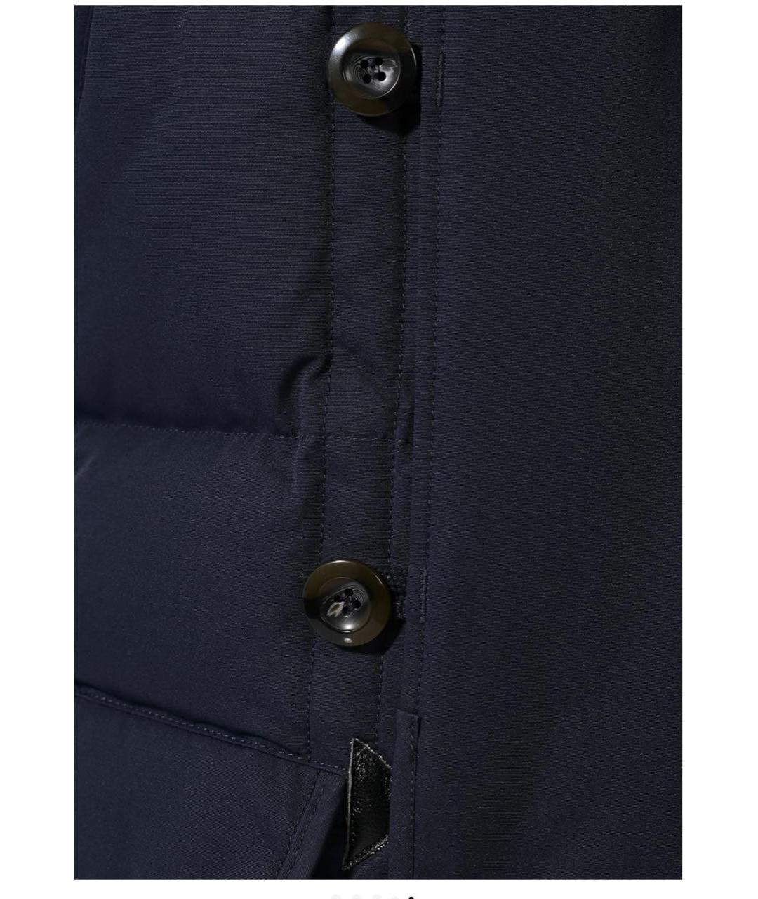 PARAJUMPERS Темно-синий полиамидовый пуховик, фото 8