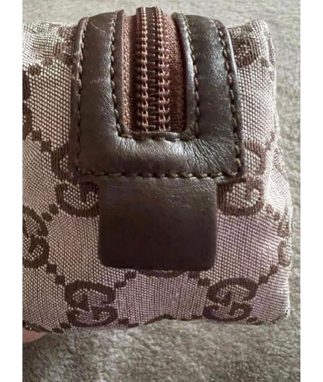 GUCCI Бежевая косметичка, фото 6