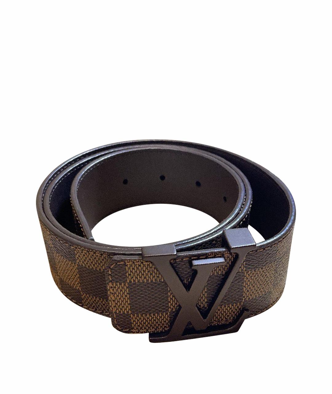 LOUIS VUITTON Коричневый ремень, фото 1