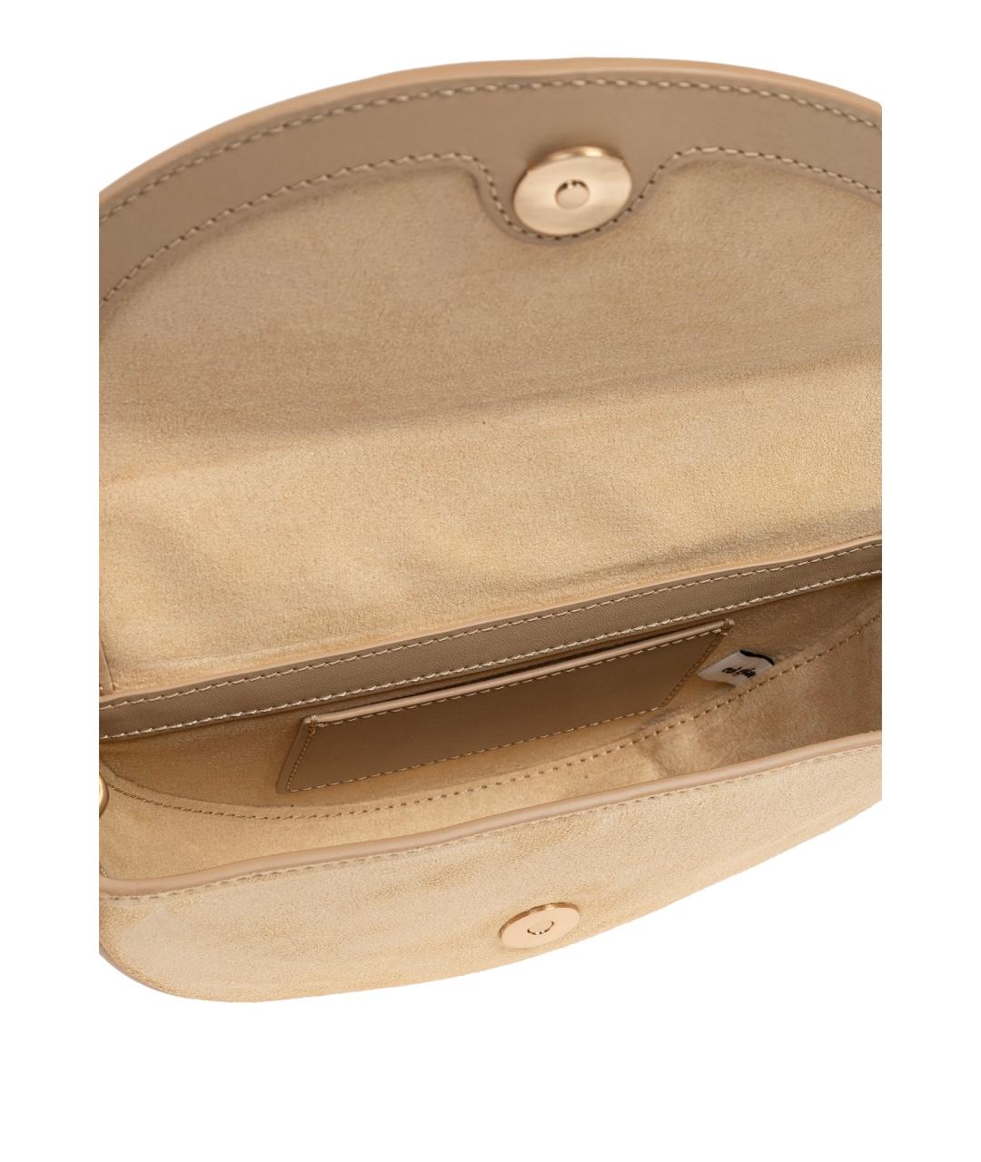 CULT GAIA Бежевая сумка с короткими ручками, фото 6