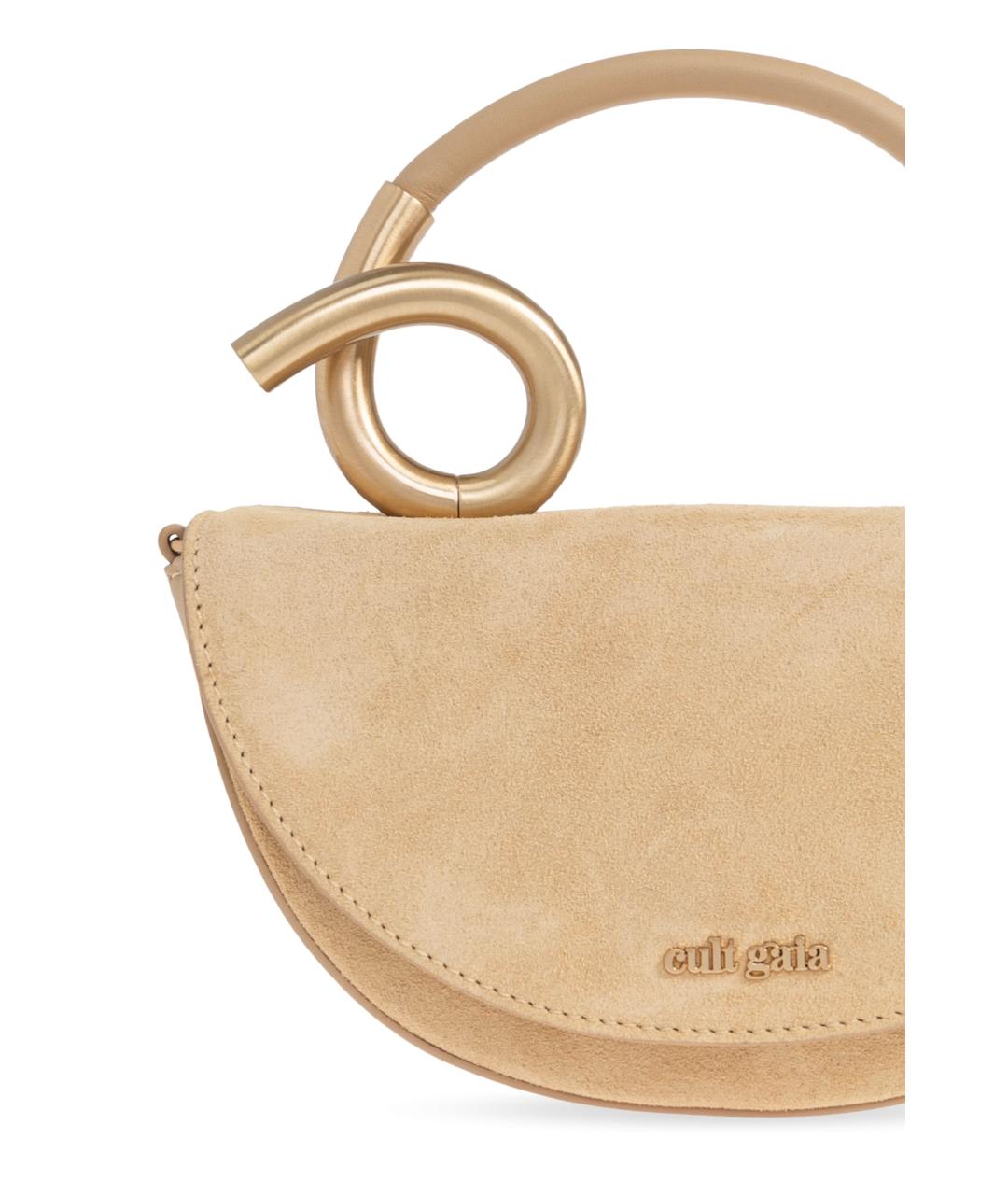CULT GAIA Бежевая сумка с короткими ручками, фото 5