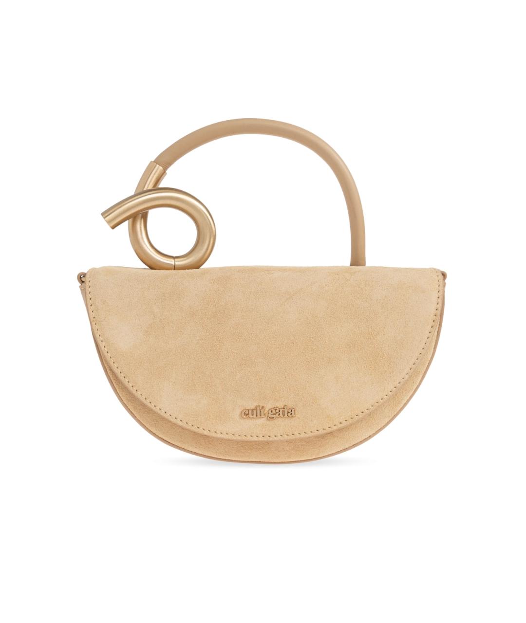 CULT GAIA Бежевая сумка с короткими ручками, фото 7